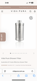 Shower filter