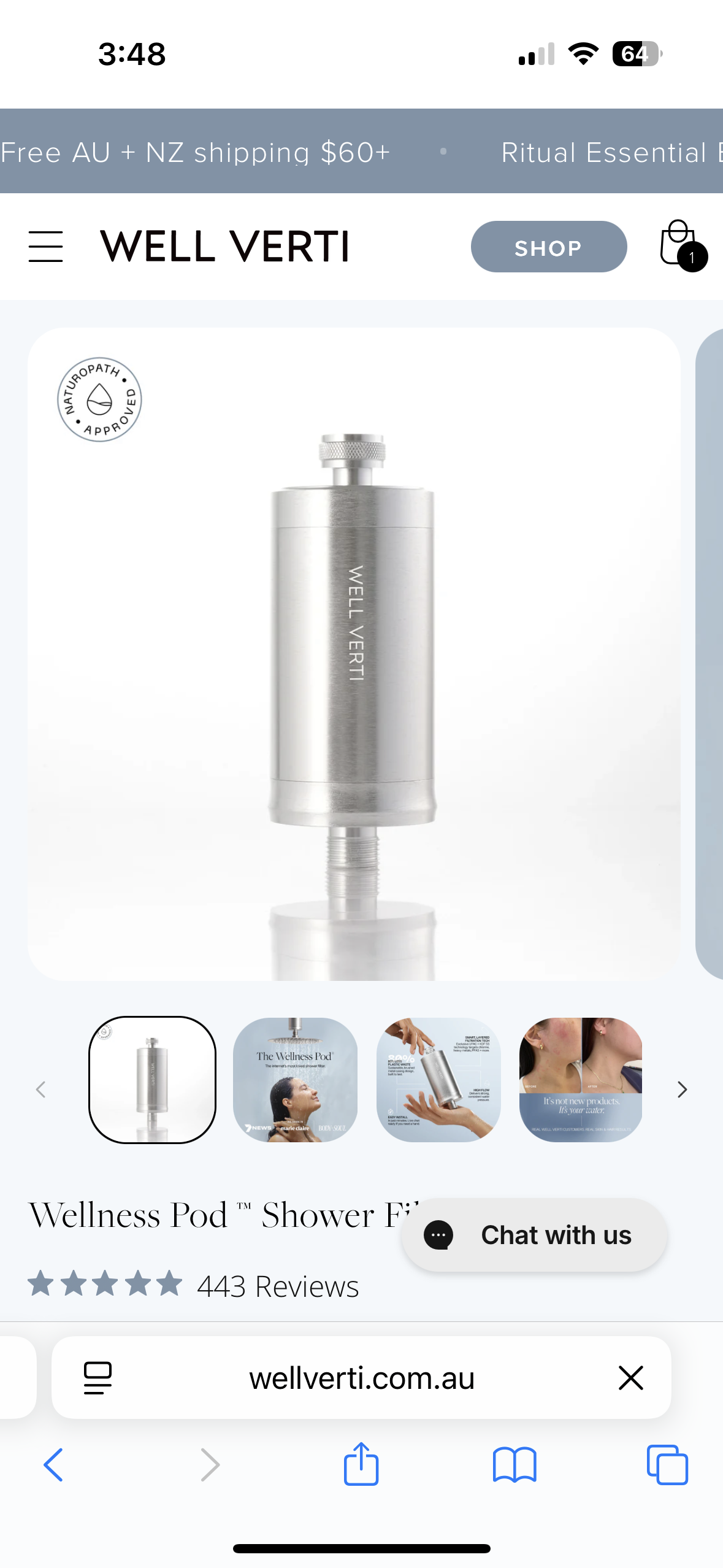 Shower filter